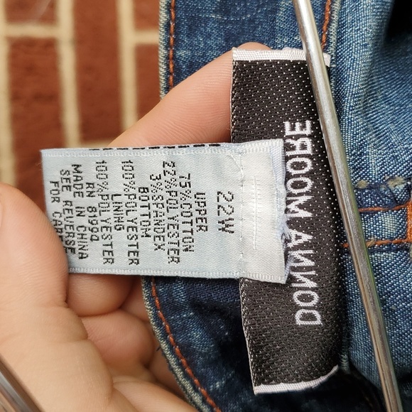 Denim/Tribal Skirt - Picture 3 of 4